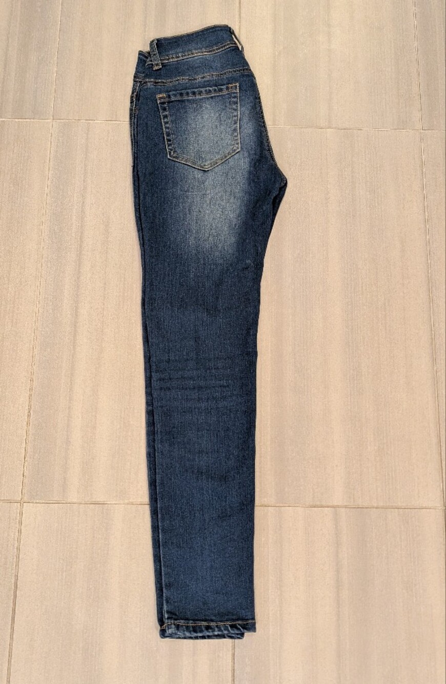 Encore Jeans Women's Skinny Jeans - Dark Blue Wash